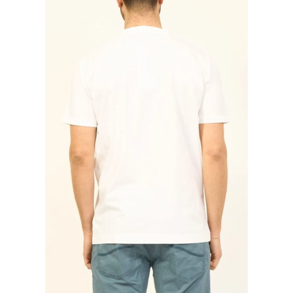 John Richmond Heren Casual T-Shirt White Heren