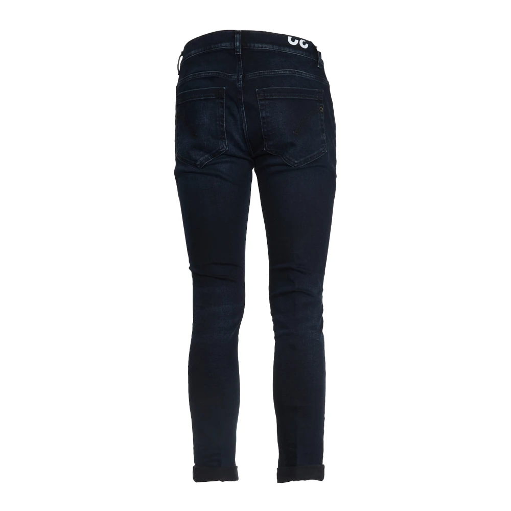 Dondup Donkerblauwe Denim Jeans voor Heren Blue Heren