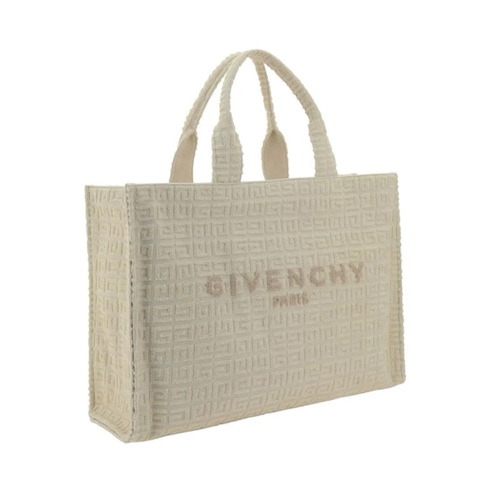 Givenchy Terry G-Tote tas met Monogram Beige Dames