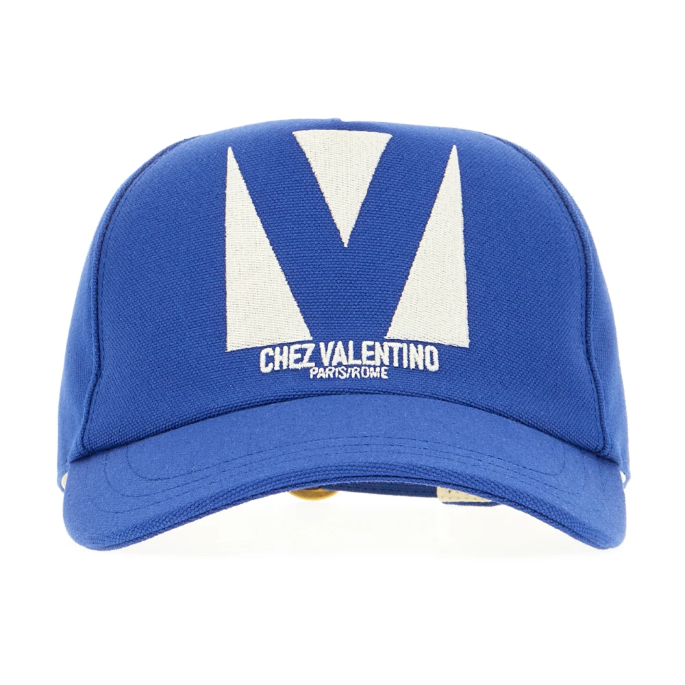 Valentino Garavani Men's Blue Hats & Caps, 58 Cm, Cap