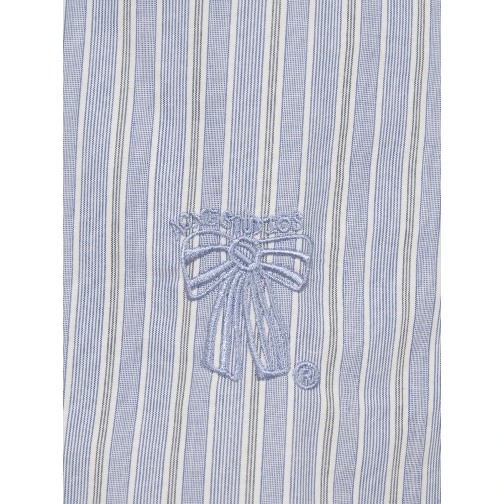 Acne Studios Blauw Shirt Fn-Wn-Blou001135 Blue Dames