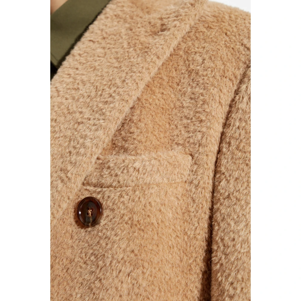 Dolce & Gabbana Wollen jas Beige Heren