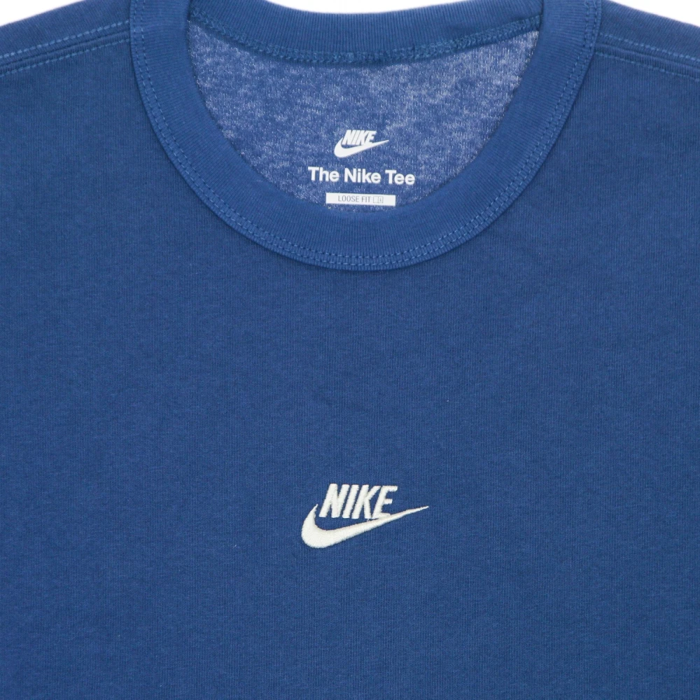 Nike Premium Essentials Sust Tee Sportkleding Blue Heren