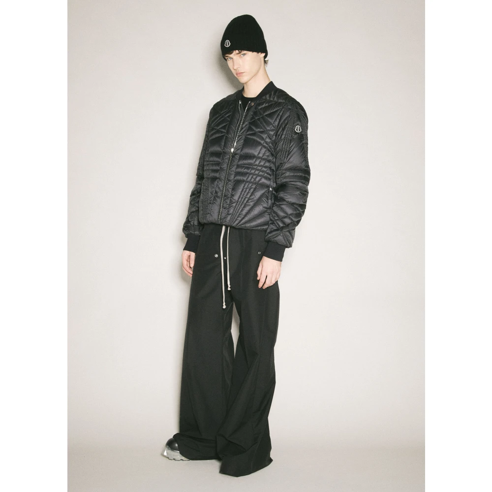 Moncler Gewatteerde Flight Down Jacket Black Heren