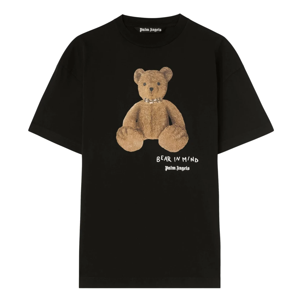 Palm Angels Bear in Mind T-shirt Black Heren