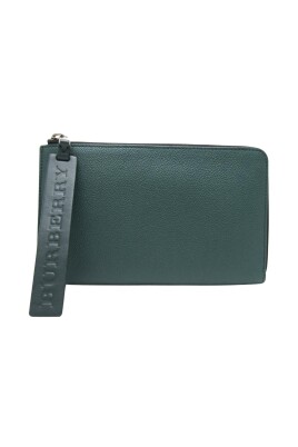 pre-owned-leather-ziparound-clutch
