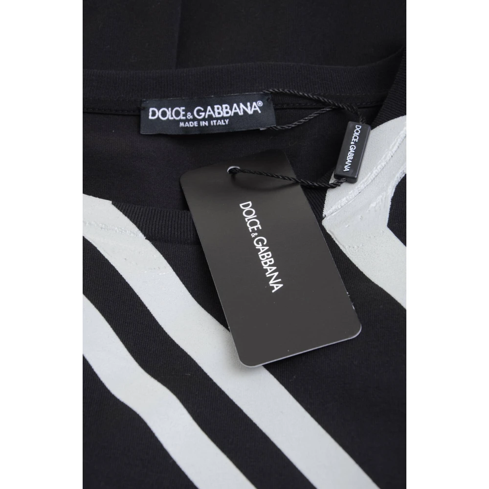 Dolce & Gabbana Heren T-shirt korte mouw Black Heren
