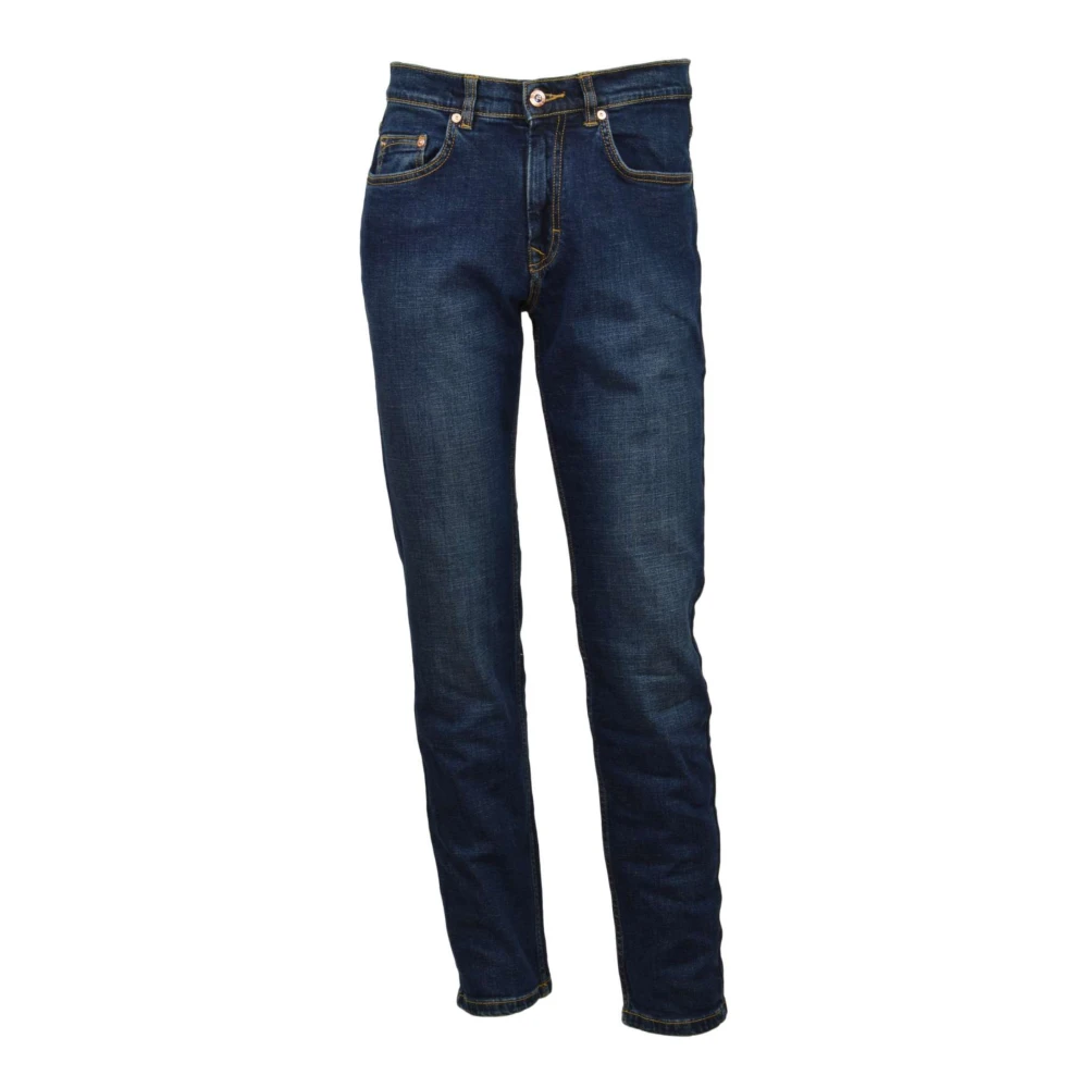 Harmont & Blaine Slim 5-pocket jeans voor mannen in blauw 40 Blue Heren