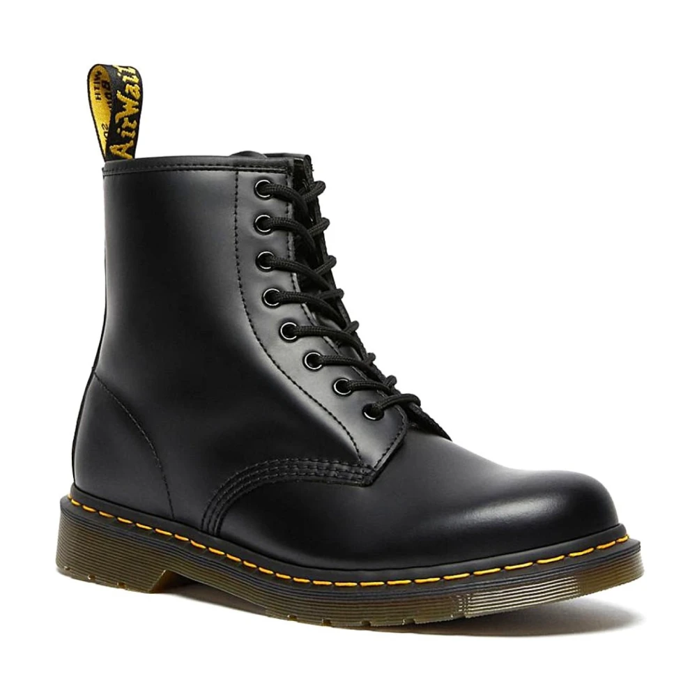 Dr. Martens Black Lace-Up Boots, Female, 9 Uk, 1460 Lace-Up Boots