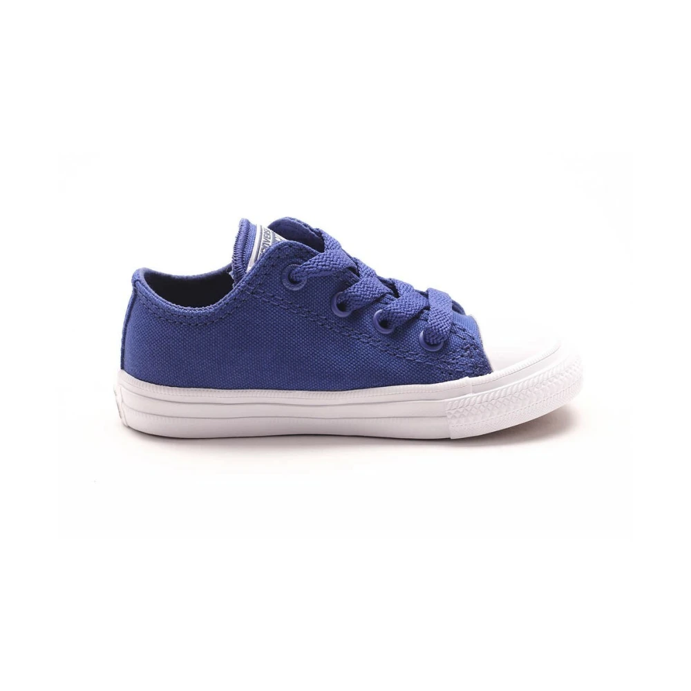 Converse Unisex Kids Blue Kids Canvas Low-Cut Trainers - Kids Sneakers - 31 Eu - Kids