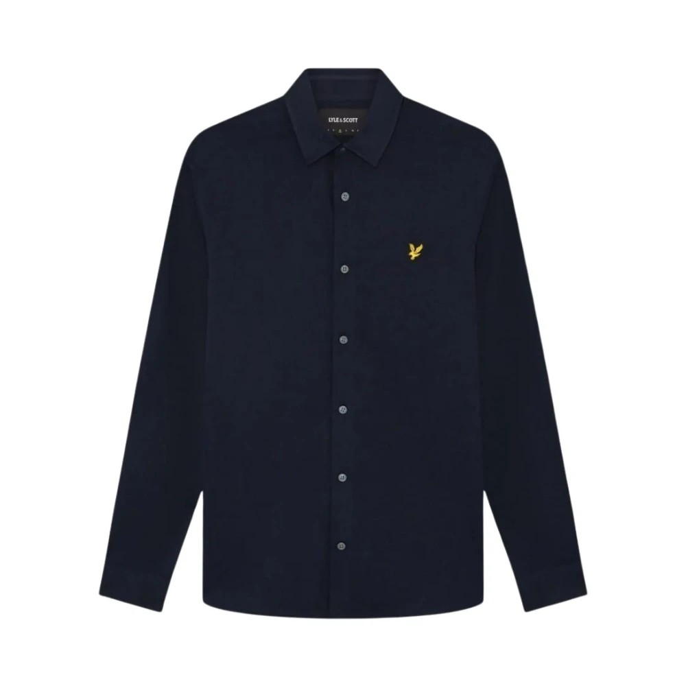 Lyle & Scott Uomo Blu Magliette, L, New, - Immagine 3