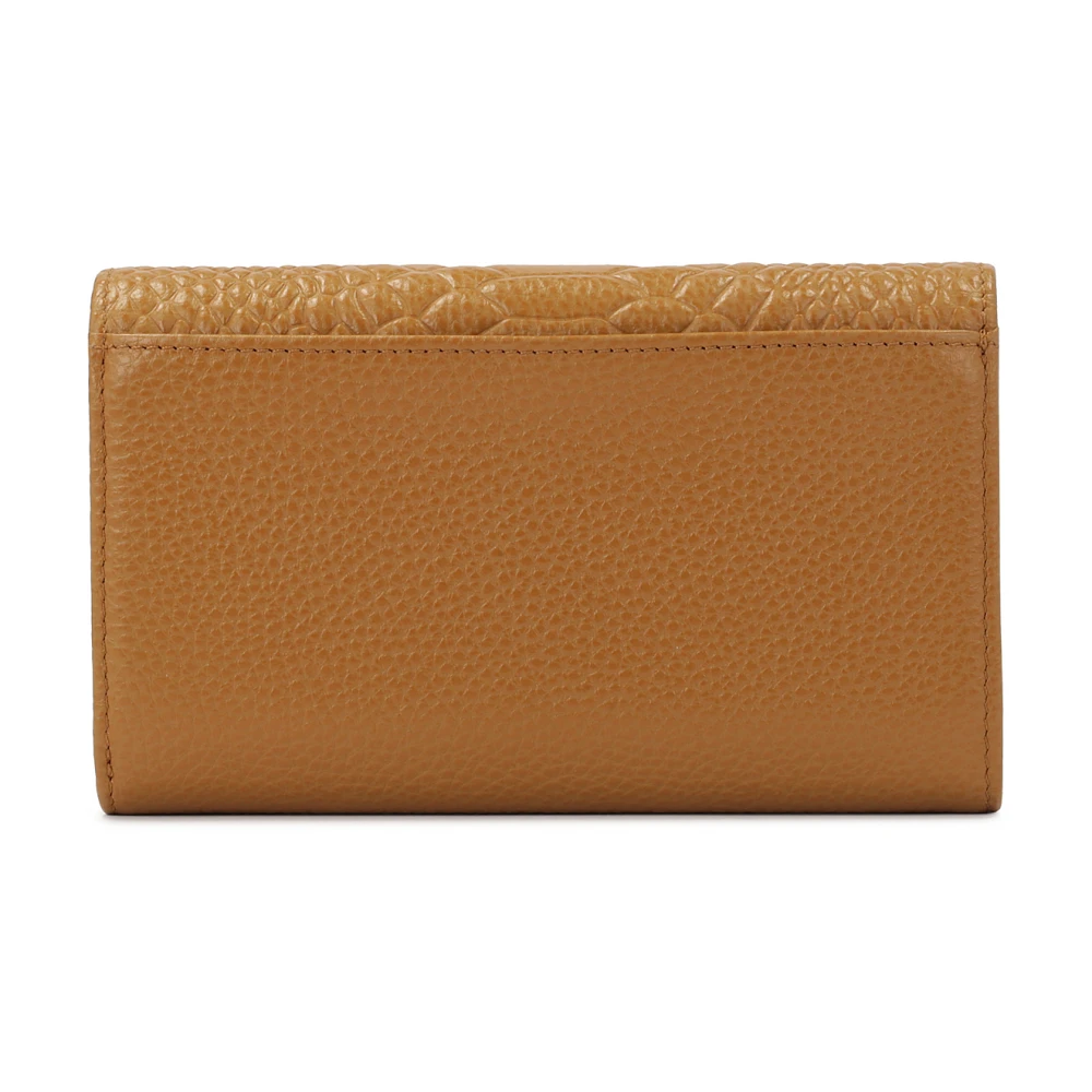 Kazar Leren portemonnee met een exotisch patroon Brown Dames