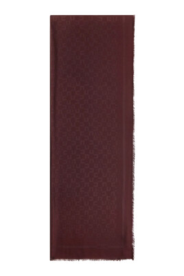 logo-pattern-fringed-scarf