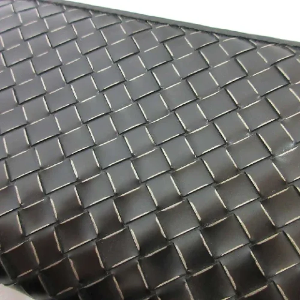 Bottega Veneta Vintage Pre-owned Leather wallets Black Dames