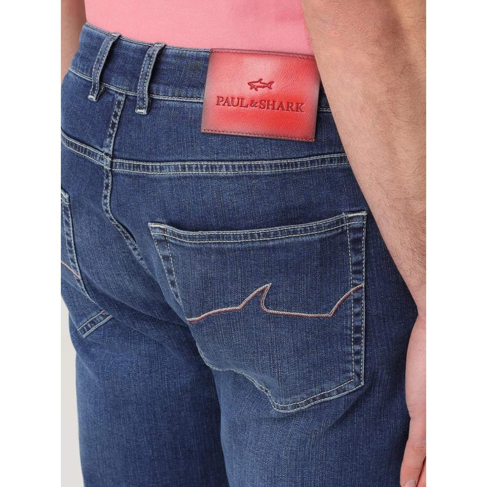 PAUL & SHARK Blauwe Jeans voor Mannen Blue Heren
