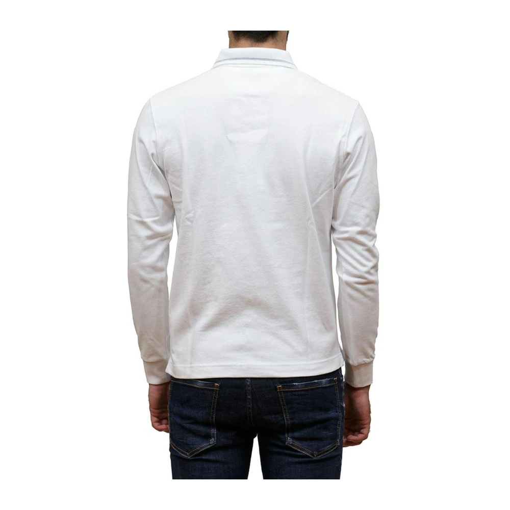 LA MARTINA Wit Lang Polo Shirt White Heren