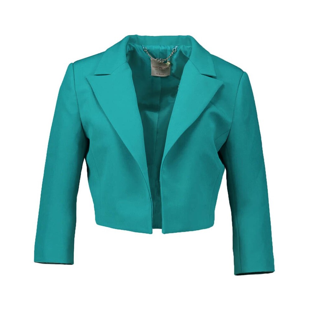 Elegant Green Bolero Jacket for Women Rinascimento Blazers Miinto