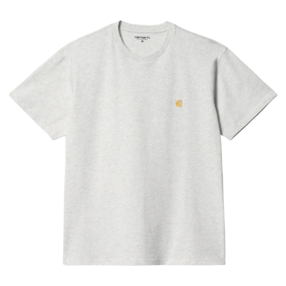Carhartt WIP Chase T-shirt in Ash Heather Gold Gray Heren