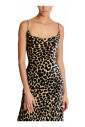 robe-fluide-en-velours-imprime-motif-leopard