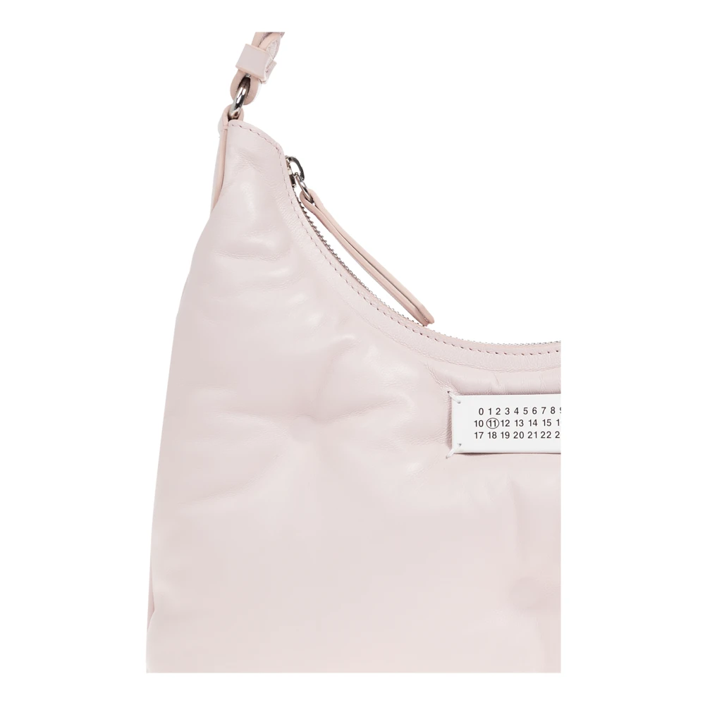 Maison Margiela Schoudertas Glam Slam Hobo Klein Pink Dames