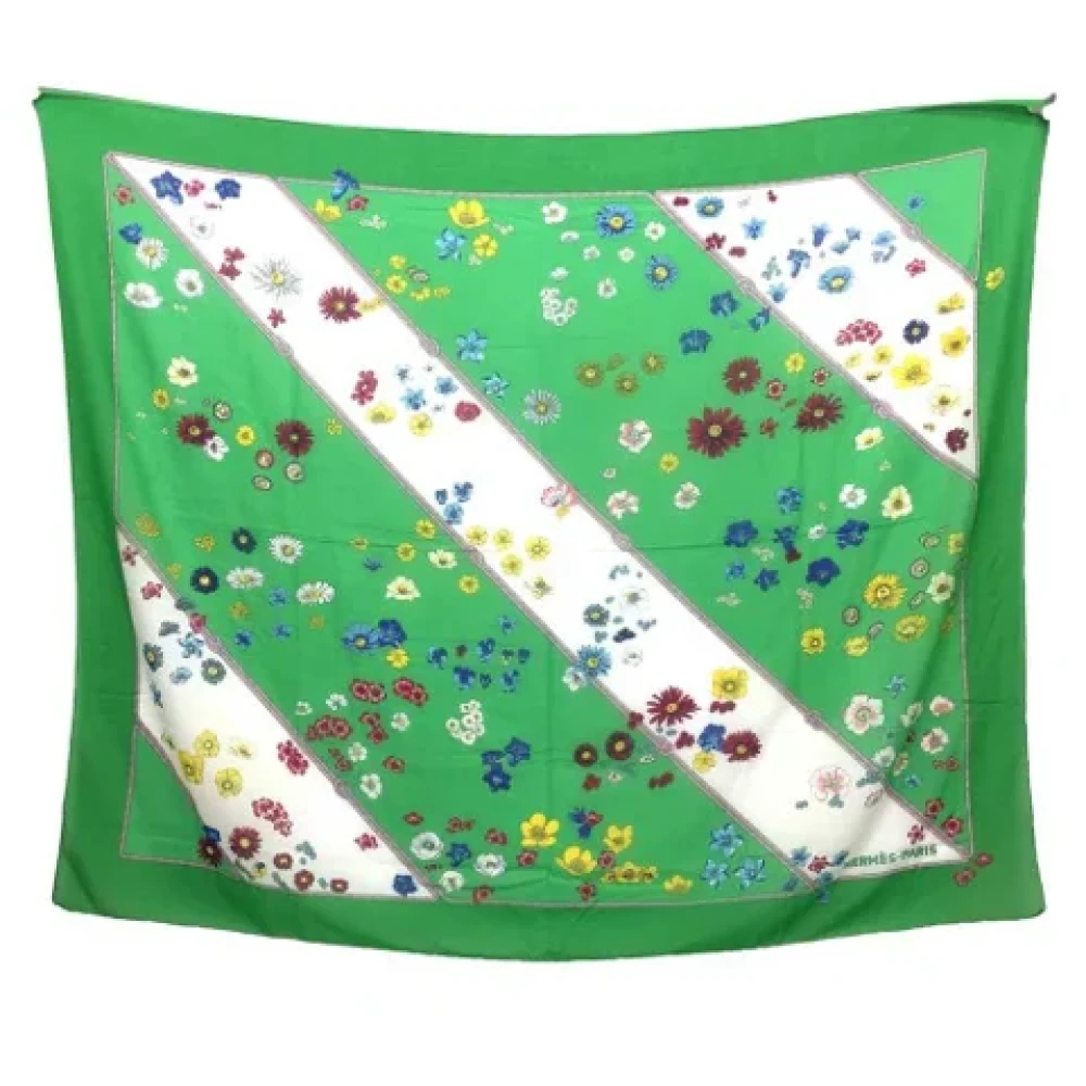 Pre-owned > Pre-owned Accessories > Pre-owned Scarves - - Hermès Vintage - Modalova