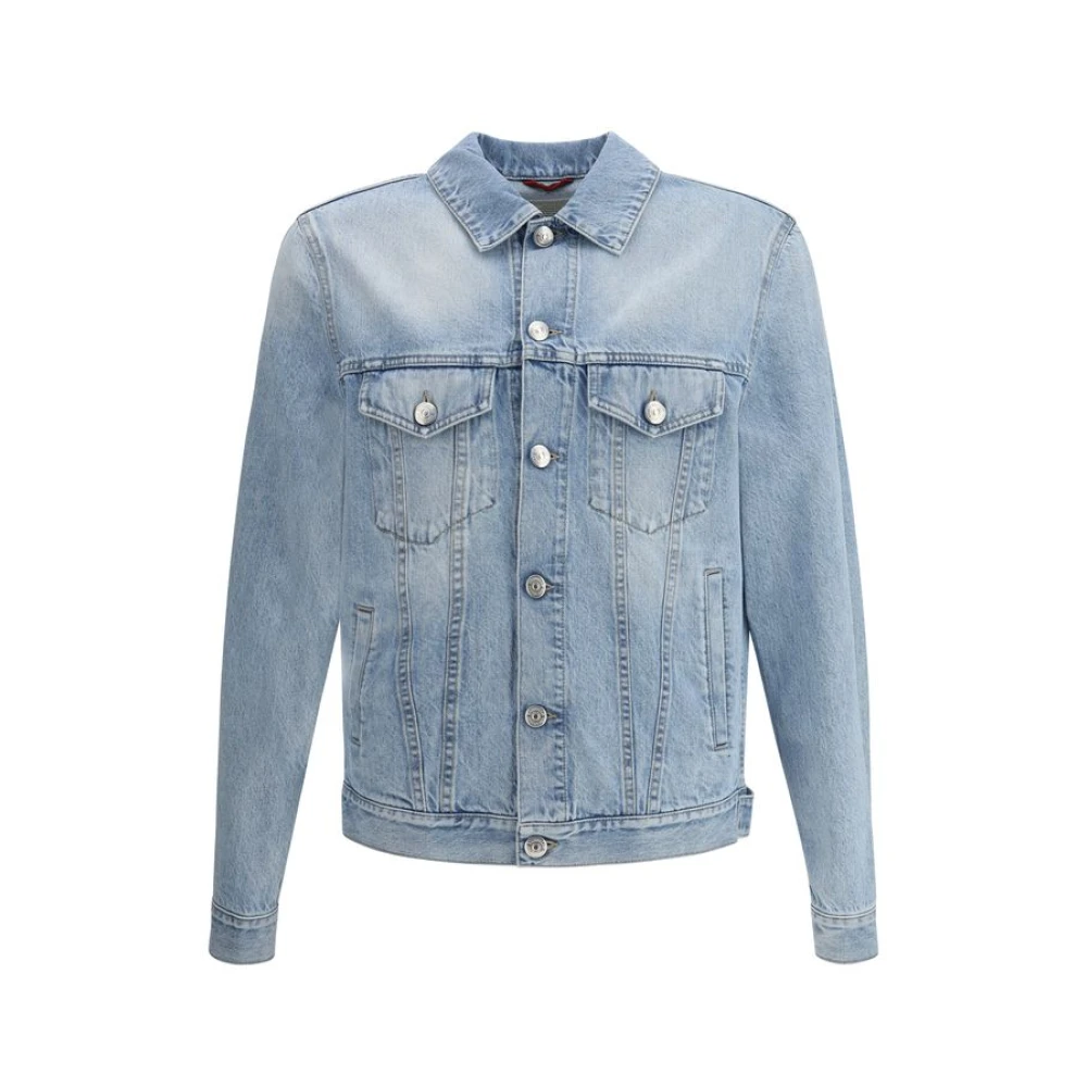 Jackets > Denim Jackets - - Brunello Cucinelli - Modalova