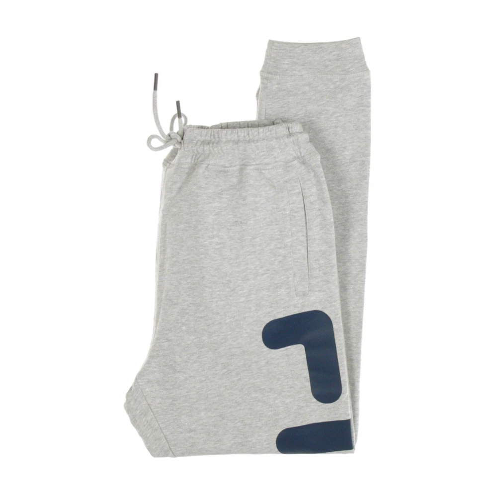 Fila Klassieke Fleece Trainingsbroek Licht Grijs Gray Heren