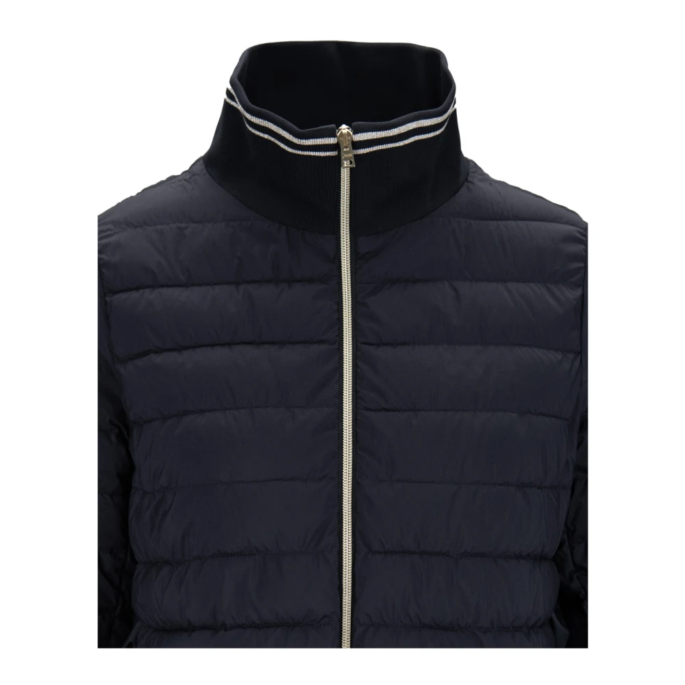 Herno Stijlvolle Zip Jas Black Dames