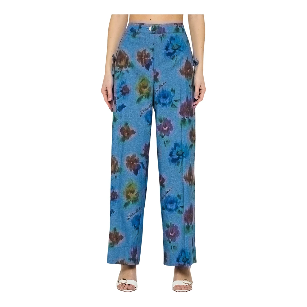 Trousers > Wide Trousers - - Moschino - Modalova
