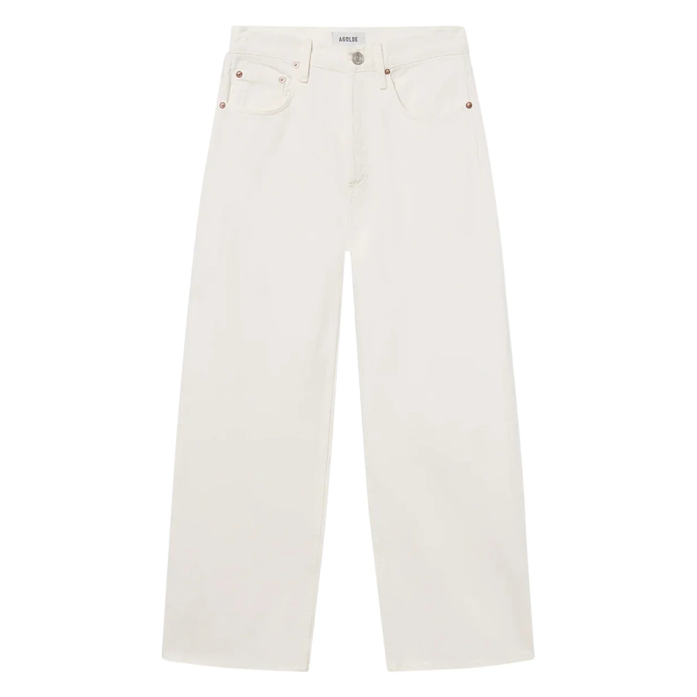Agolde Men's White Magnus Jean - Straight Fit Jeans - W31 - Jeans