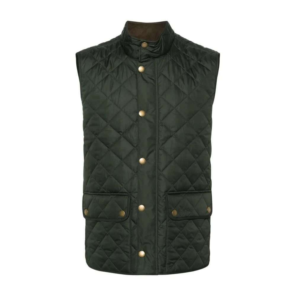 Barbour Ny Lowerdale Quiltad Gilet Green, Herr