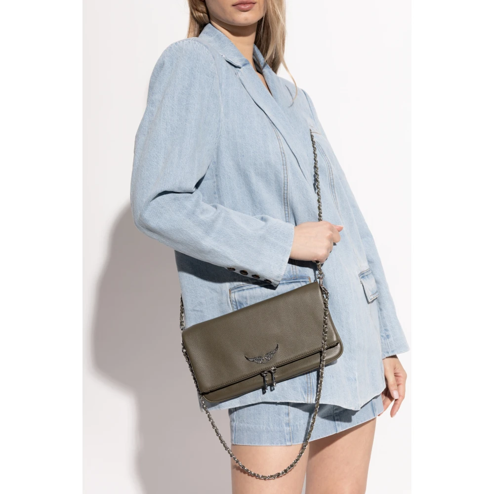 Zadig & Voltaire Schoudertas Rock Green Dames