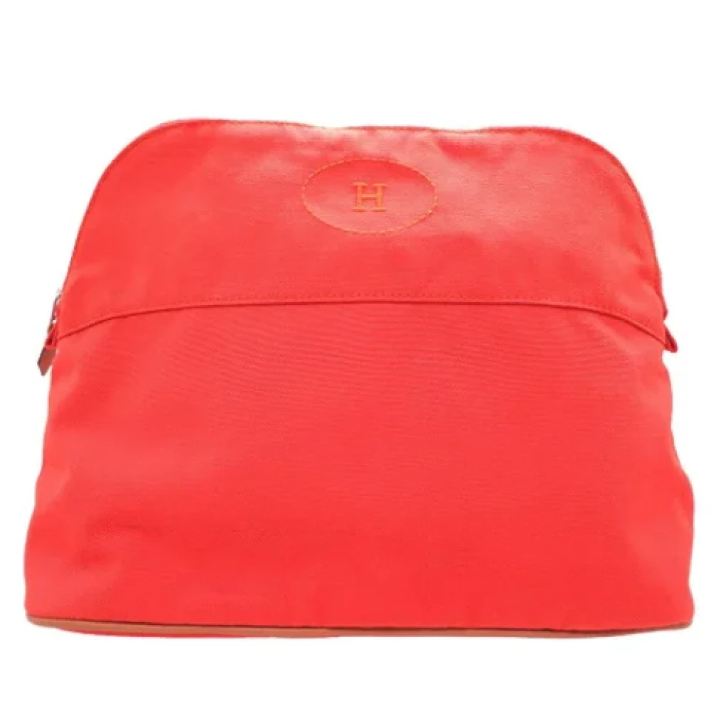 Hermès Vintage Pre-owned Fabric pouches Red Dames