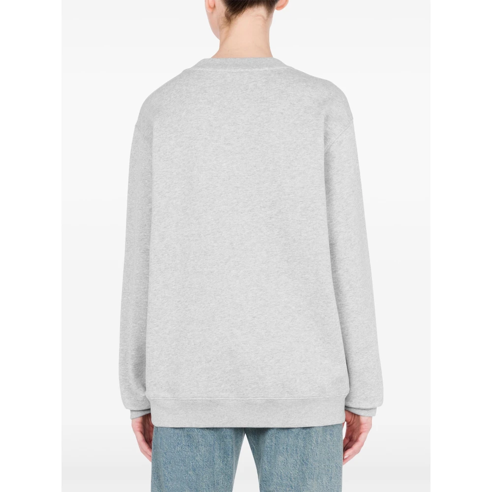 Moschino Grafische Print Katoenen Sweatshirt Gray Dames