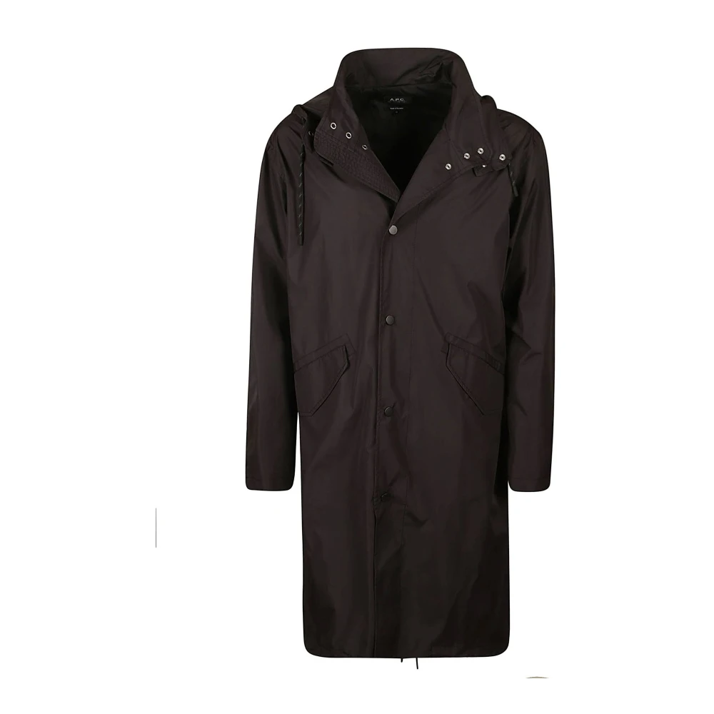 A.p.c. Stijlvolle Parka voor Mannen Brown Heren