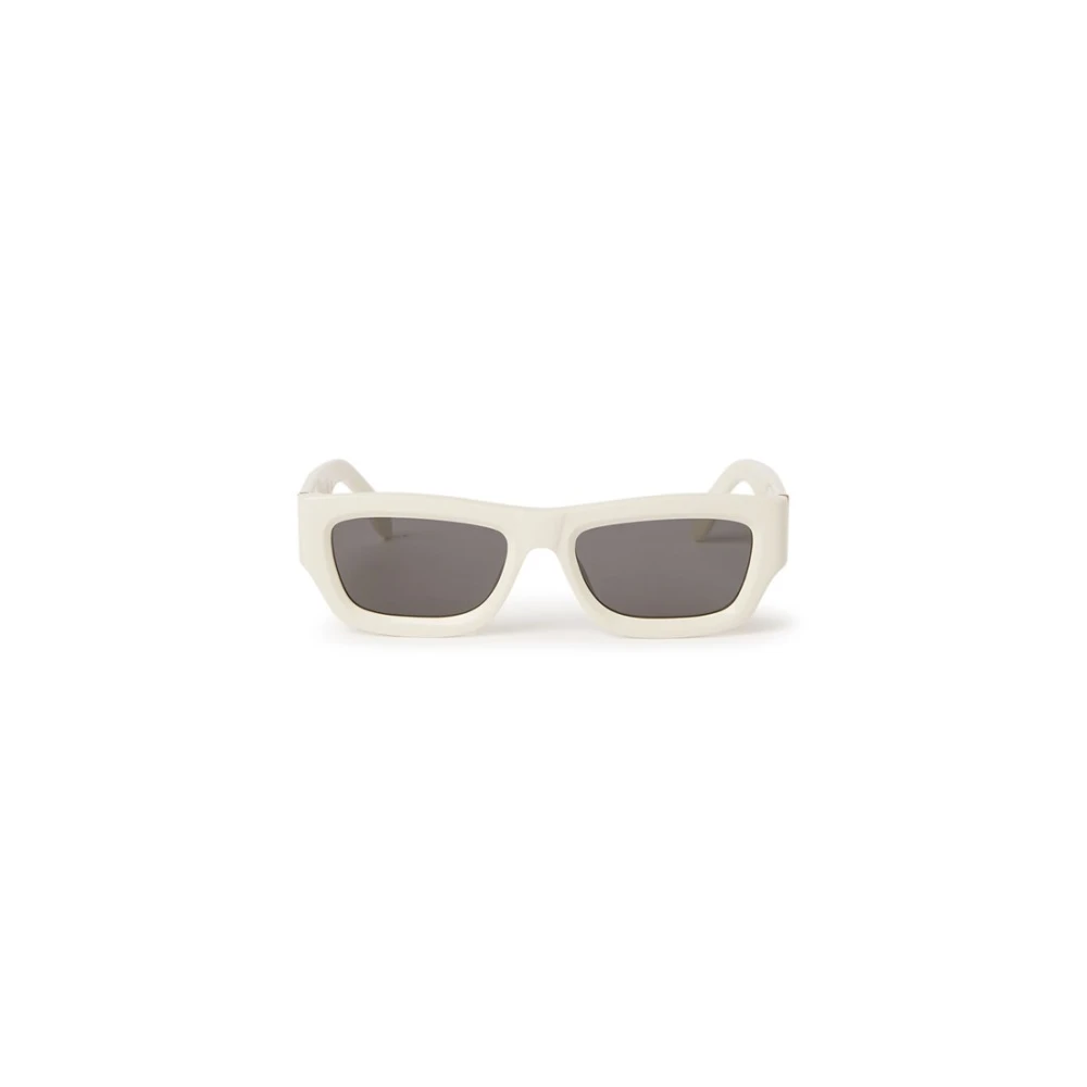 Palm Angels Unisex White Authentic Auberry Glasses With Top-Notch Service