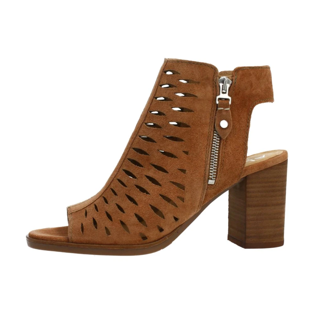 Alpe High Heel Sandals Brown Dames