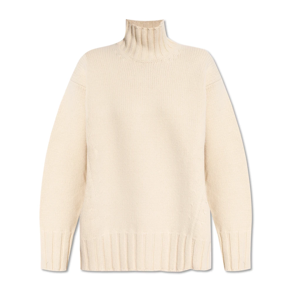Jil Sander Oversized coltrui Beige Dames