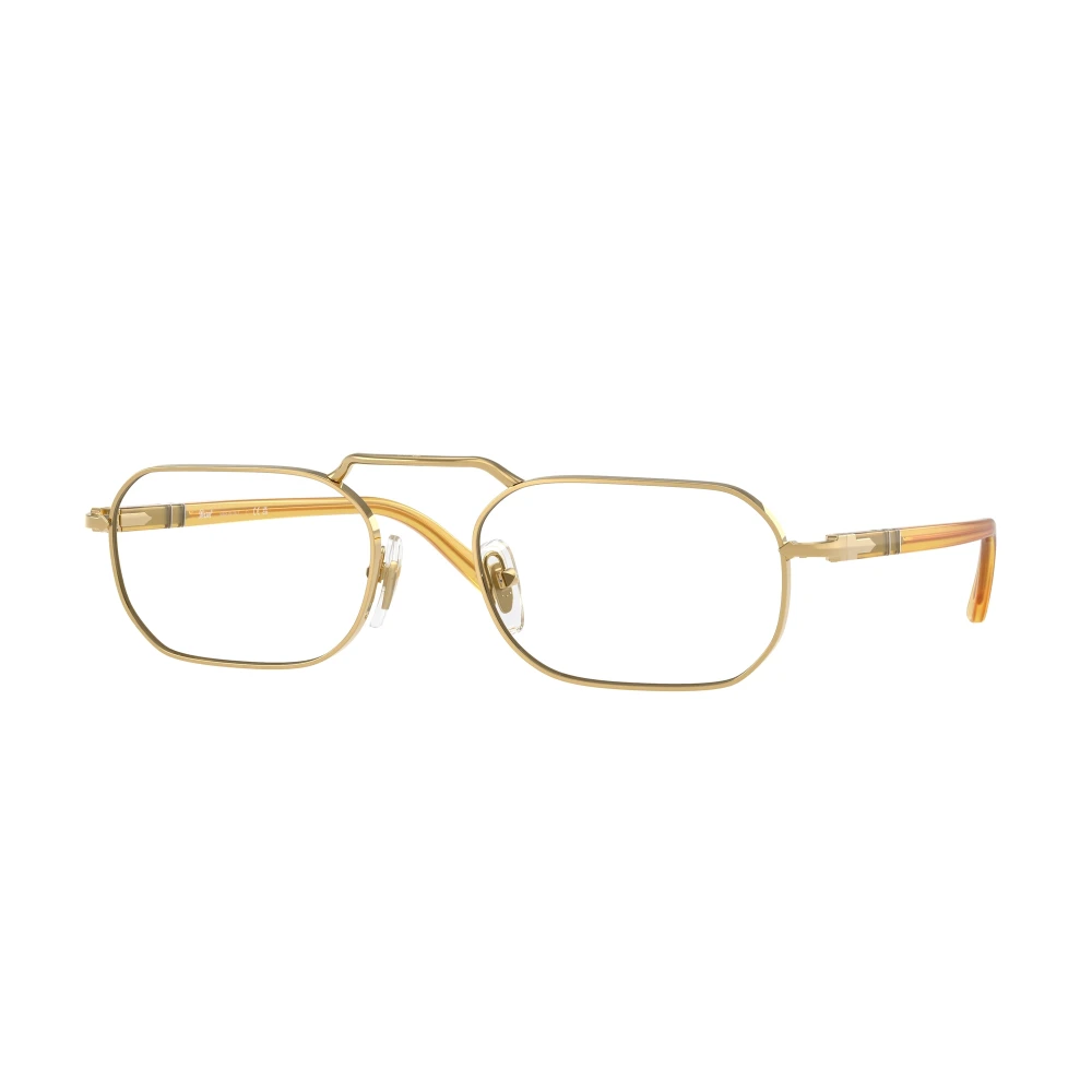 Persol Unisex Yellow Glasses, 53 Mm, Stylish Eyeglasses In Blue Color