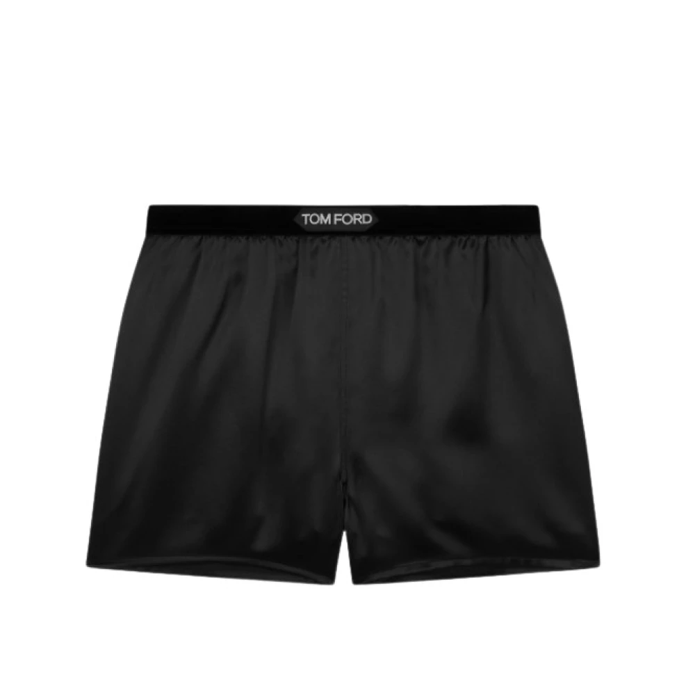 Tom Ford Zwarte Shorts voor Heren Black Dames