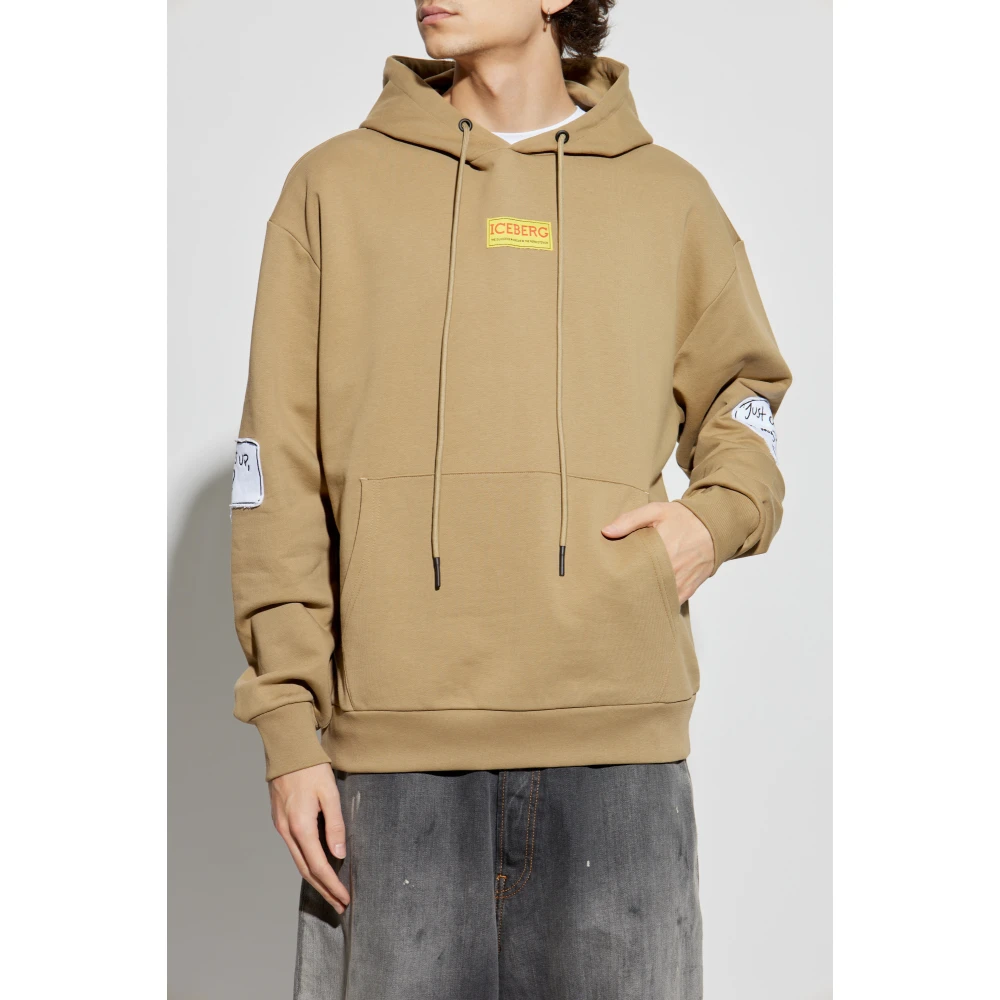 Iceberg Hoodie Beige Heren