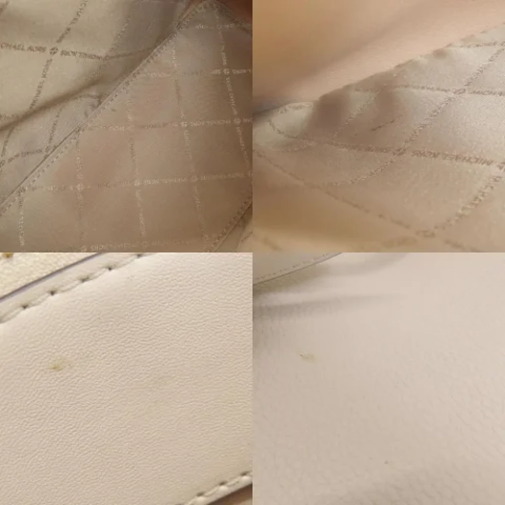 Michael Kors Pre-owned Leather handbags Beige Dames