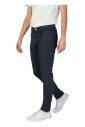 pantalon-bleu-en-coton-lycra-a-fermeture-eclair