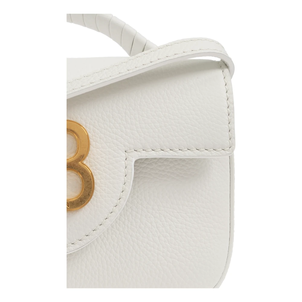 Balmain Handtas B-Buzz 17 Mini White Dames