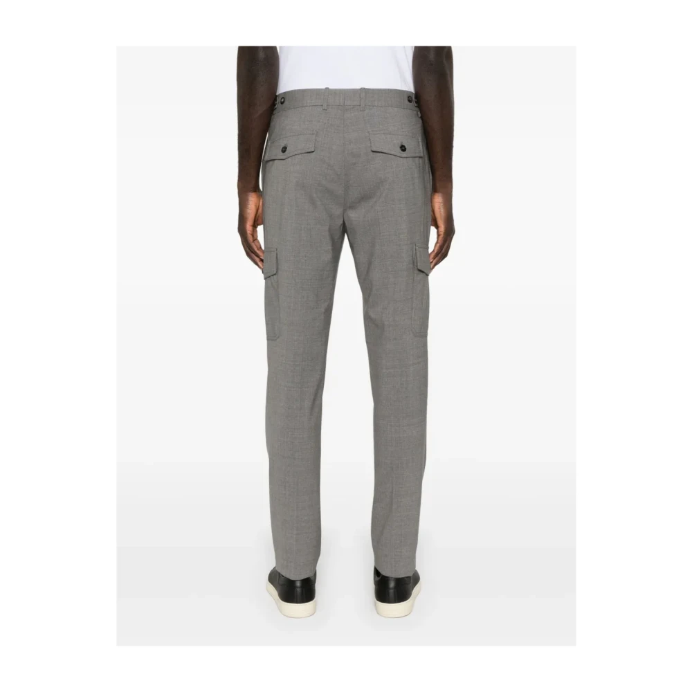 Incotex Cargo Stijl Grijze Broek Gray Heren