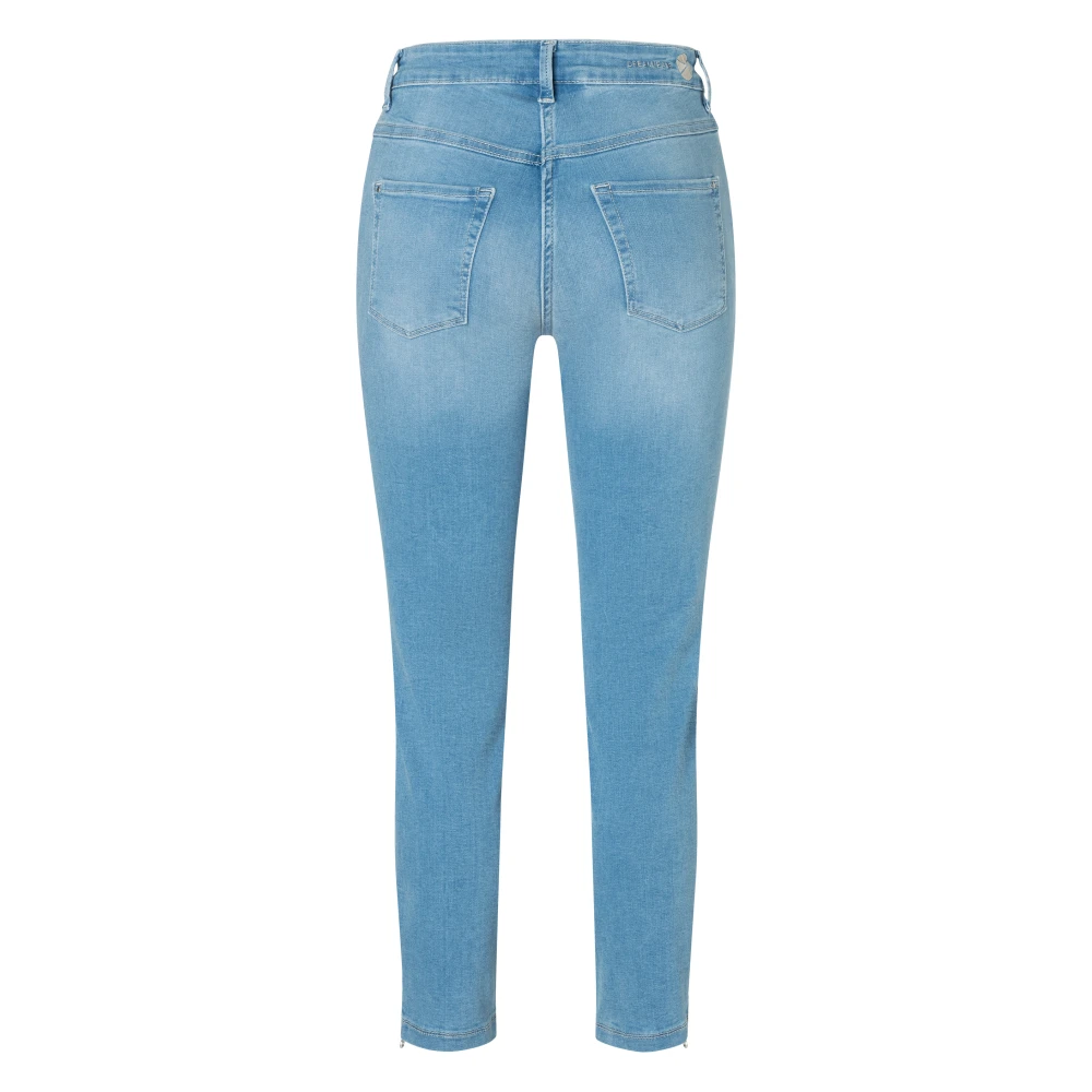 MAC Droom Chic Denim Jeans Blue Dames