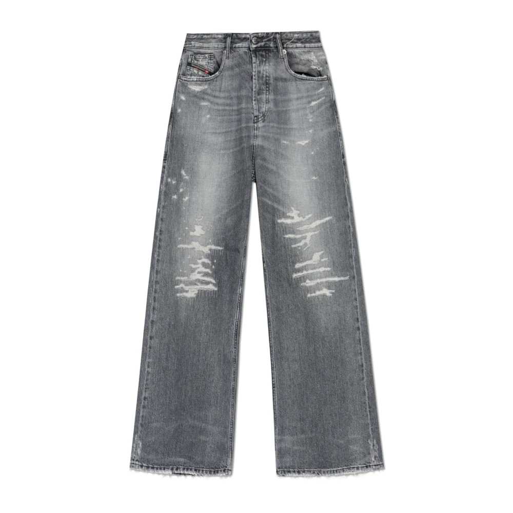 Diesel Uomo Grigio Jeans, W26 L30, New,