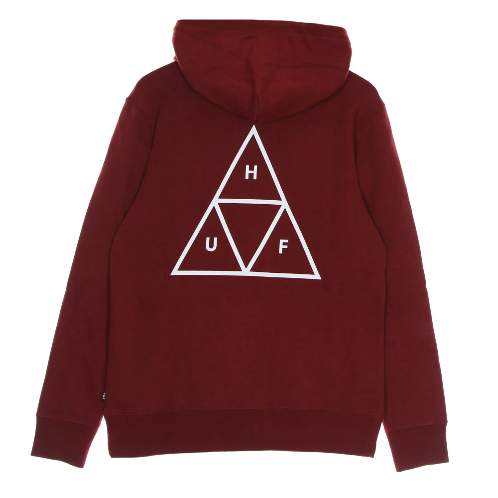 HUF Bloodstone hoodie met kangoeroezak Brown Heren