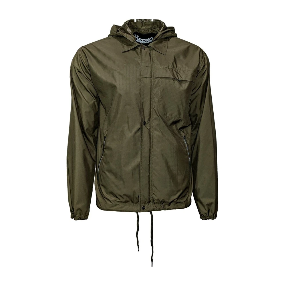 Herno Globe Windbreaker Green Heren