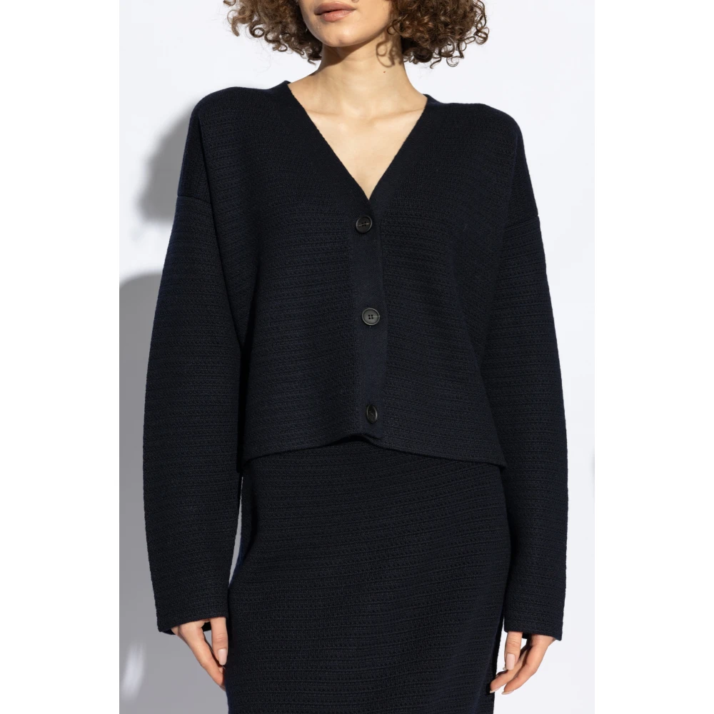 Fabiana Filippi Wollen Vest Blue Dames